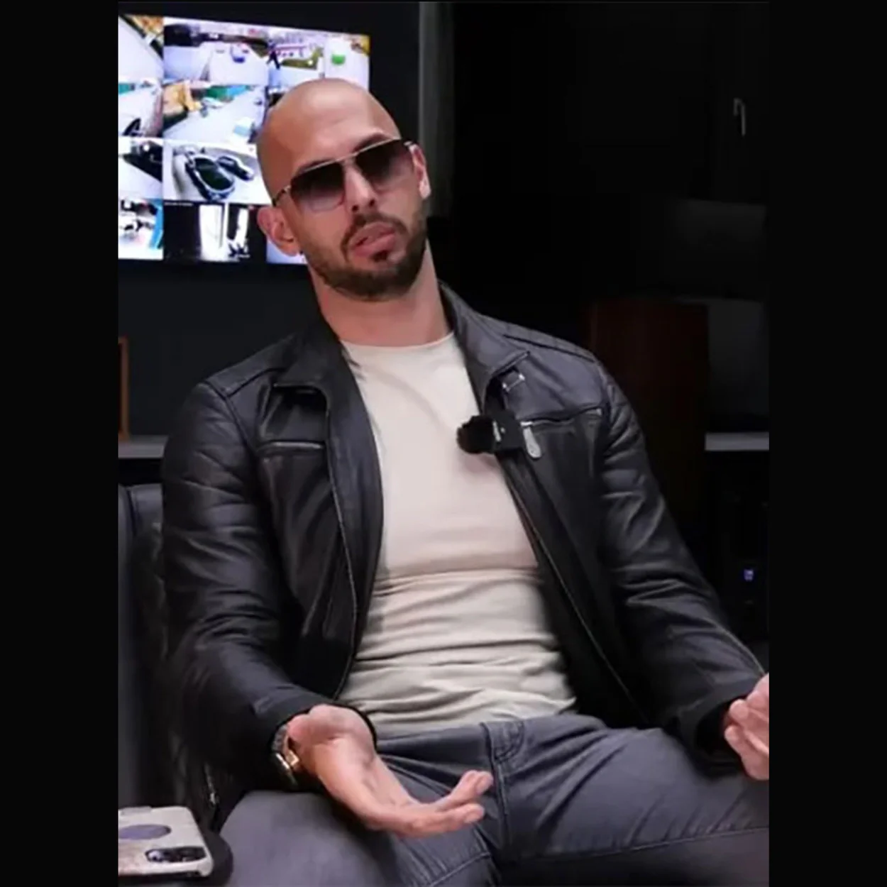 Andrew Tate Leather Jacket: Bold Style & Luxury Combined - Image 4