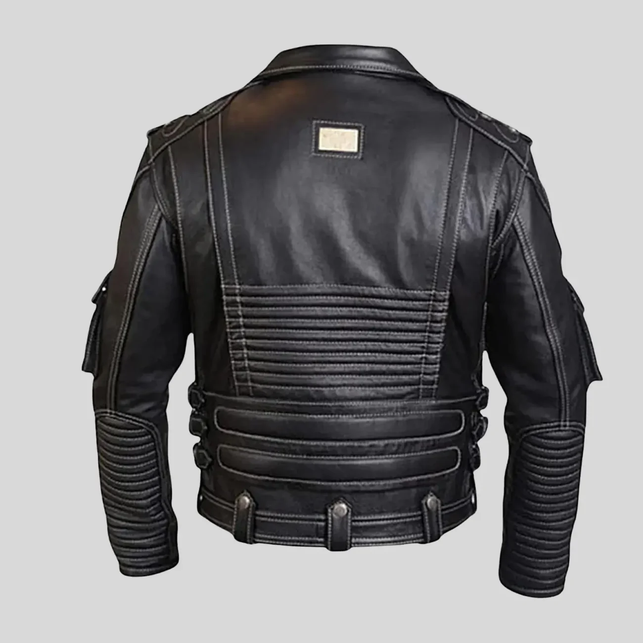 Harley Davidson Cowhide Leather Motorcycle Jacket - Image 4