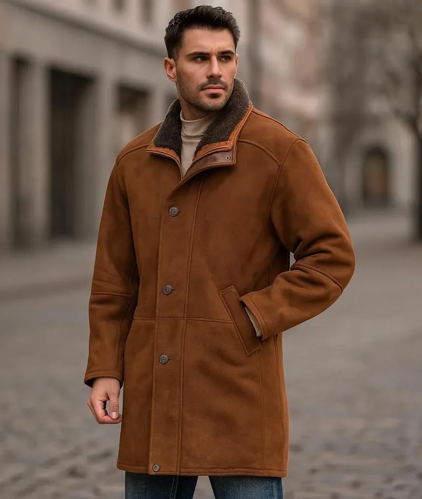 Sheriff Brown Suede Jacket