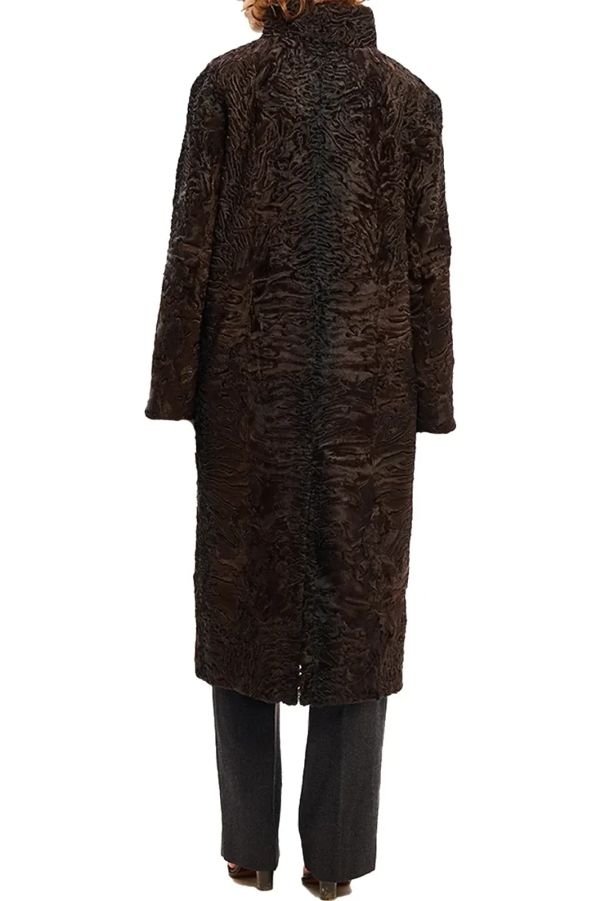 Womens Antique Persian Lamb Fur Coat